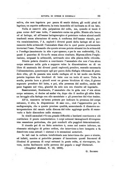 Archivii italiani di laringologia periodico trimestrale