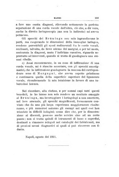 Archivii italiani di laringologia periodico trimestrale