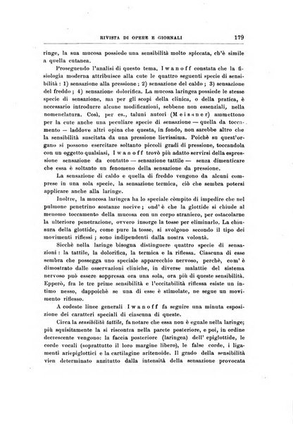 Archivii italiani di laringologia periodico trimestrale