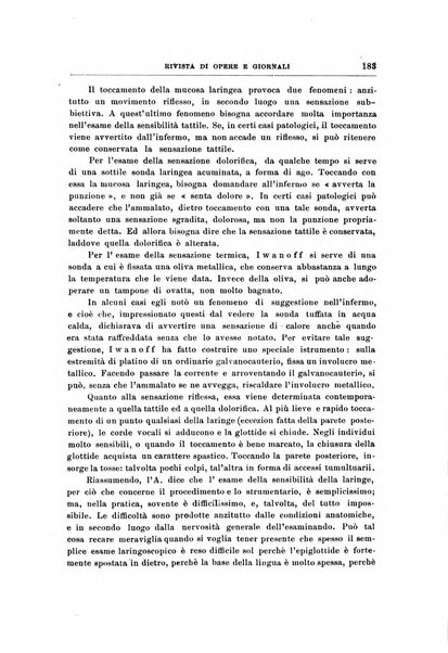 Archivii italiani di laringologia periodico trimestrale