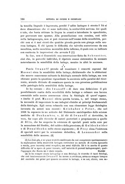 Archivii italiani di laringologia periodico trimestrale