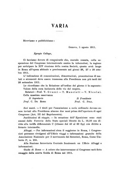 Archivii italiani di laringologia periodico trimestrale