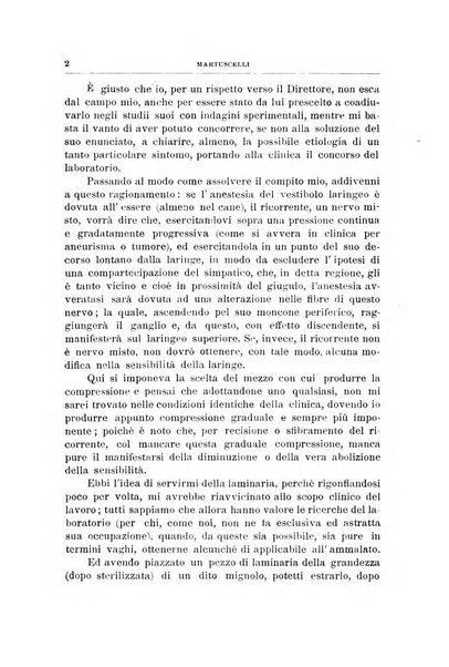 Archivii italiani di laringologia periodico trimestrale