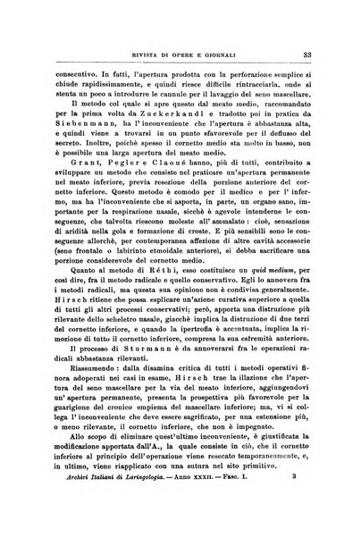 Archivii italiani di laringologia periodico trimestrale