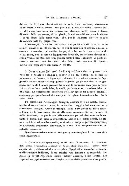 Archivii italiani di laringologia periodico trimestrale