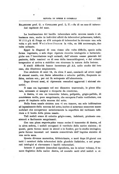 Archivii italiani di laringologia periodico trimestrale