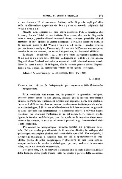 Archivii italiani di laringologia periodico trimestrale