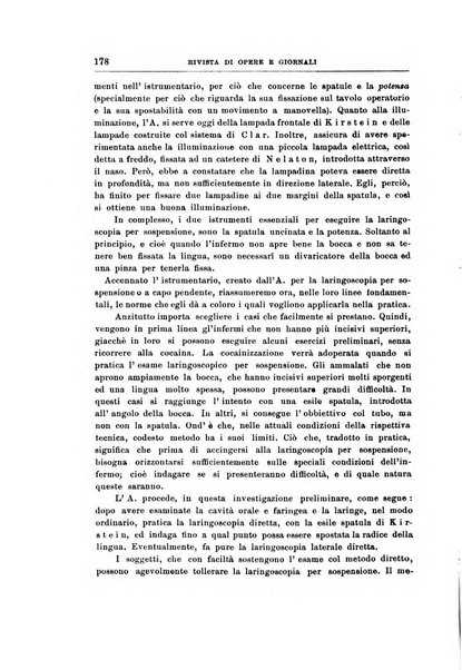 Archivii italiani di laringologia periodico trimestrale