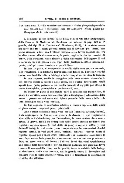 Archivii italiani di laringologia periodico trimestrale