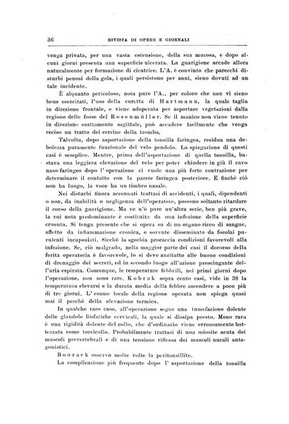 Archivii italiani di laringologia periodico trimestrale