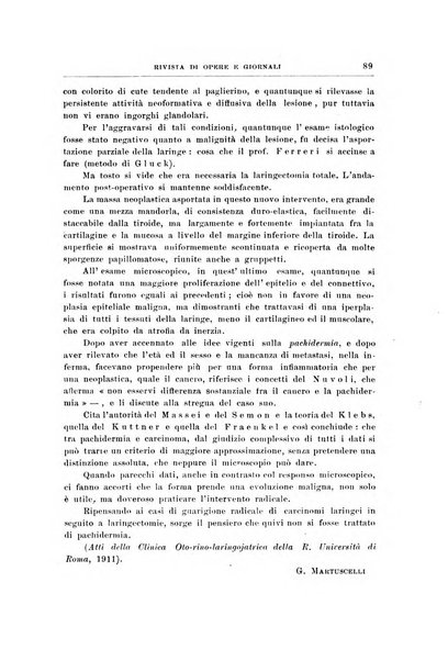 Archivii italiani di laringologia periodico trimestrale