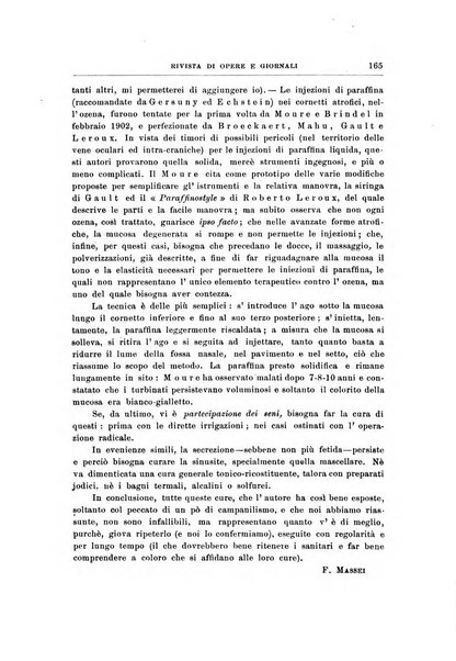 Archivii italiani di laringologia periodico trimestrale