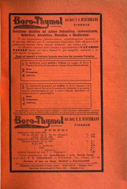 Archivii italiani di laringologia periodico trimestrale