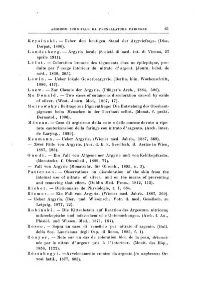 Archivii italiani di laringologia periodico trimestrale