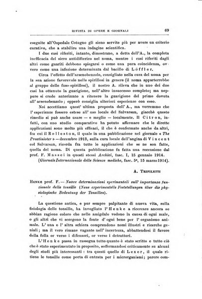 Archivii italiani di laringologia periodico trimestrale