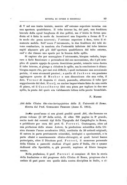 Archivii italiani di laringologia periodico trimestrale