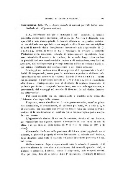 Archivii italiani di laringologia periodico trimestrale