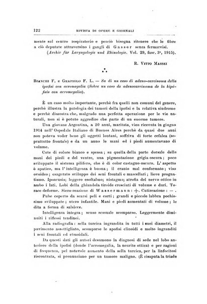 Archivii italiani di laringologia periodico trimestrale