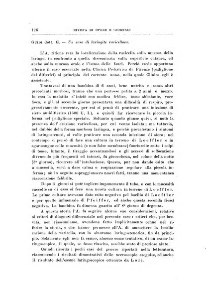 Archivii italiani di laringologia periodico trimestrale