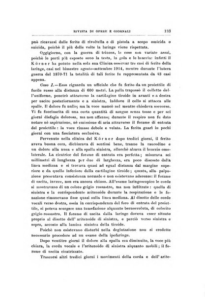 Archivii italiani di laringologia periodico trimestrale