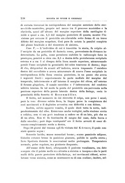 Archivii italiani di laringologia periodico trimestrale