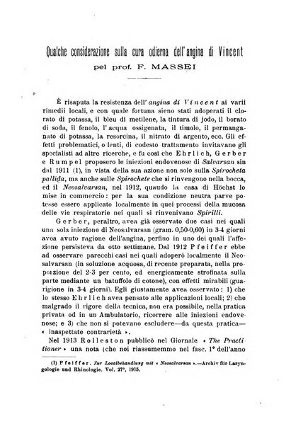 Archivii italiani di laringologia periodico trimestrale