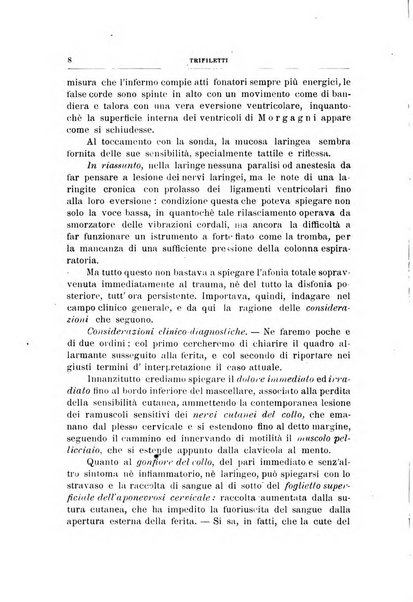 Archivii italiani di laringologia periodico trimestrale