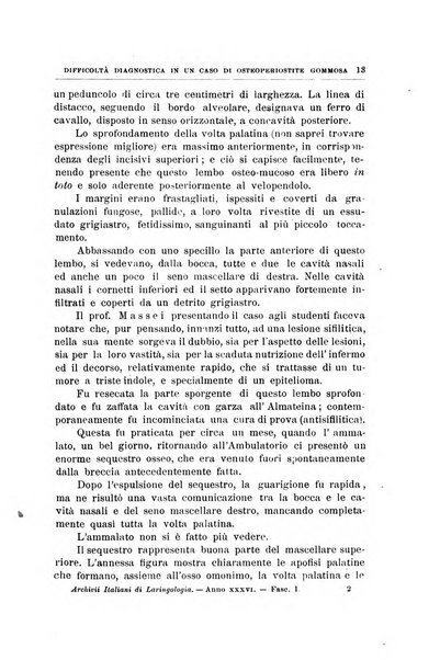 Archivii italiani di laringologia periodico trimestrale