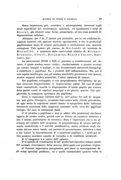 Archivii italiani di laringologia periodico trimestrale