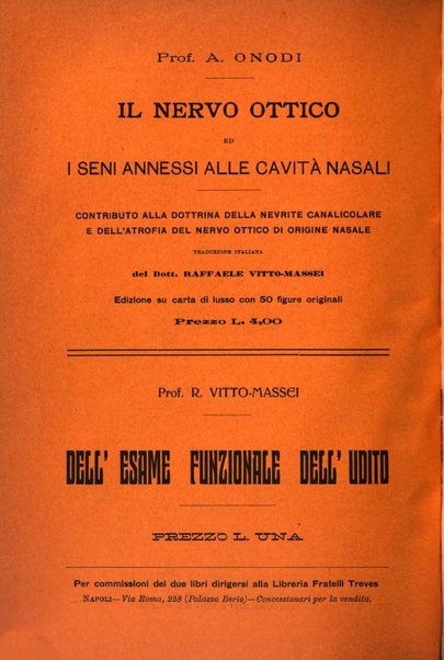 Archivii italiani di laringologia periodico trimestrale