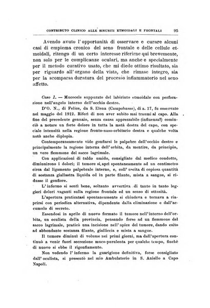 Archivii italiani di laringologia periodico trimestrale