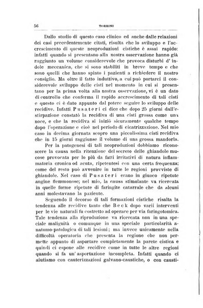 Archivii italiani di laringologia periodico trimestrale