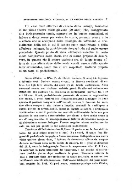 Archivii italiani di laringologia periodico trimestrale