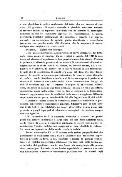 Archivii italiani di laringologia periodico trimestrale