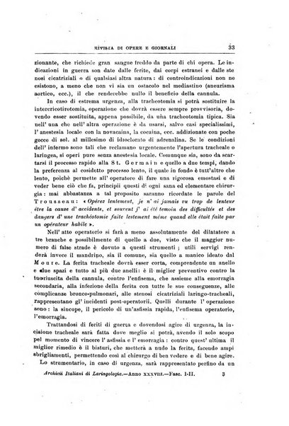 Archivii italiani di laringologia periodico trimestrale