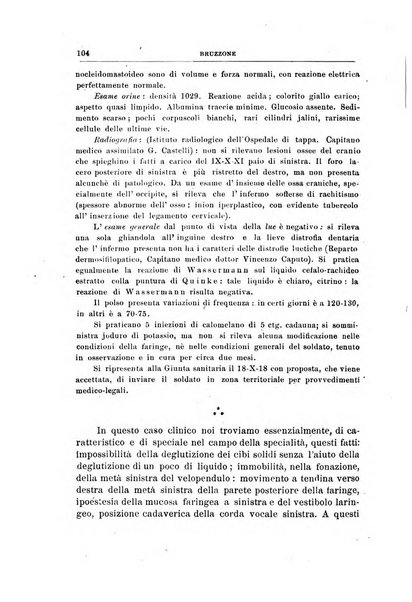 Archivii italiani di laringologia periodico trimestrale