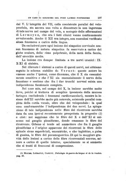 Archivii italiani di laringologia periodico trimestrale