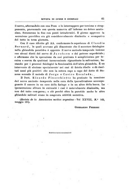 Archivii italiani di laringologia periodico trimestrale