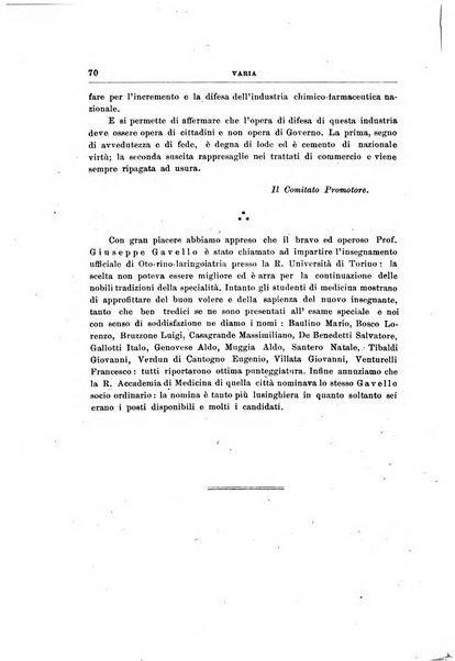 Archivii italiani di laringologia periodico trimestrale