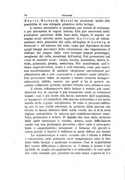 Archivii italiani di laringologia periodico trimestrale