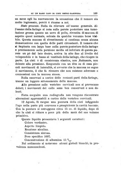 Archivii italiani di laringologia periodico trimestrale