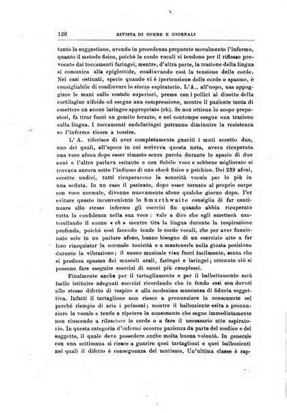 Archivii italiani di laringologia periodico trimestrale