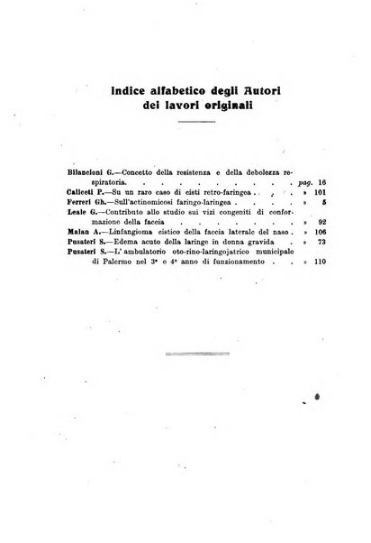 Archivii italiani di laringologia periodico trimestrale