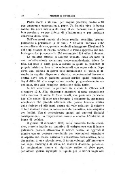 Archivii italiani di laringologia periodico trimestrale