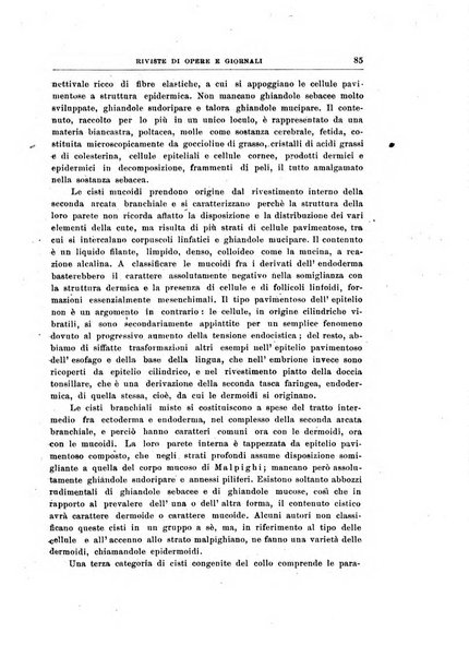 Archivii italiani di laringologia periodico trimestrale