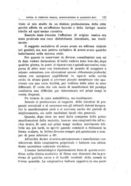 Archivii italiani di laringologia periodico trimestrale