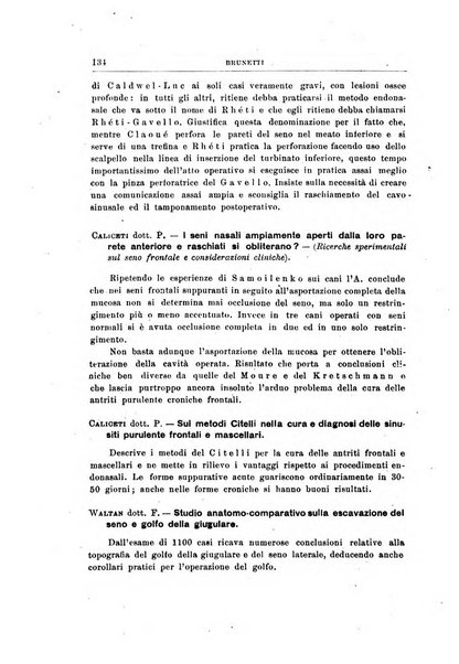 Archivii italiani di laringologia periodico trimestrale