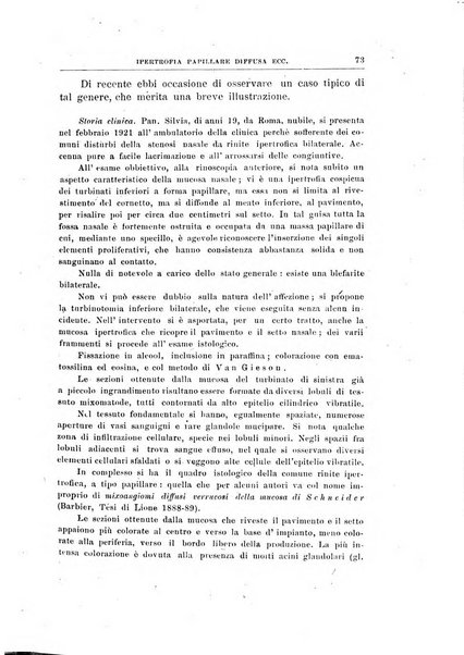 Archivii italiani di laringologia periodico trimestrale