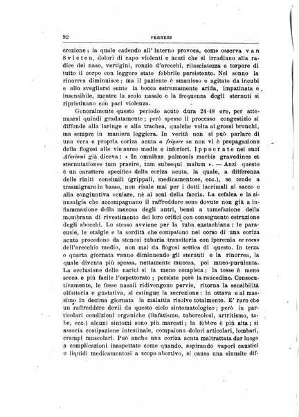 Archivii italiani di laringologia periodico trimestrale