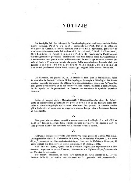 Archivii italiani di laringologia periodico trimestrale